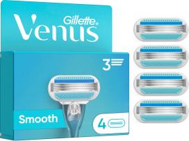Venus - Gillette Venus Smooth Razor Blades for Women - Blue/White - 4 pcs