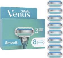 Venus - Gillette Venus Smooth Razor Blades for Women - Blue/White - 8 pcs
