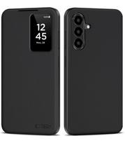 Matinis juodas atverčiamas dėklas Samsung Galaxy A26 5G / A17 4G / 5G telefonui "Tech-Protect Smart Wallet"
