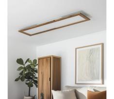 Eglo-LED RGBW prie lubų montuojamas panelis SALOBRENA-C LED/34W/230V rudas + nuotolinis pultas