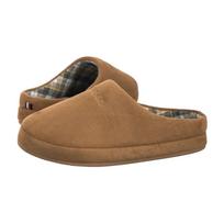 Tommy Hilfiger Hilfiger M Sde Check House Shoe Desert Chaki FM0FM05615 GWJ (TH1406-a) šlepetės