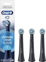 Oral B iO Ultimate Clean Juodasis Dantų šepetėlis X3