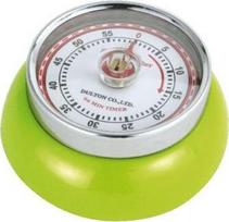 Virtuvinis laikmatis - GLOP STUDIO - Greitis - 7 cm - Magnetinis - Kiwi spalvos