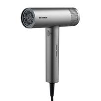 Joninis plaukų džiovintuvas - SEVERIN - HT 0169 - S-Style Speed Pro - Magnetiniai koncentratorius ir difuzorius - 2000 W - Pilka ir juoda