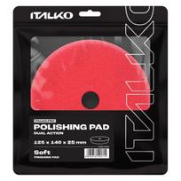 Minkšta poliravimo kempinė Italko 125x140x20