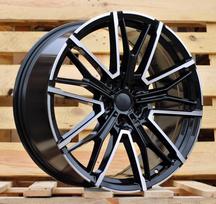 Ratlankis RACINGLINE 3S1284 R20x9 5x120 ET 44 CB 72.6 (Black Polished) (815 kg)