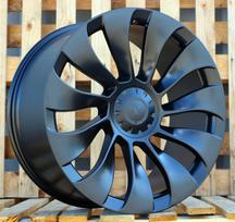 Ratlankis RACINGLINE YS214 R18x8.5 5x114.3 ET 38 CB 64.1 (Black Half Matt) (750 kg)