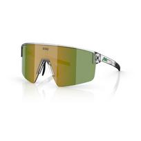 BLIZ P004 Small akiniai | Transparent White - Green