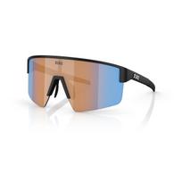 BLIZ P004 Small akiniai | Nano Optics - Nordic Light | Matte Black - Coral - Orange Mirror Blue