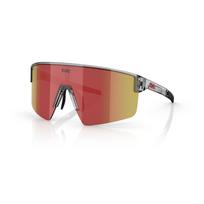 BLIZ P004 akiniai | Transparent Dark Grey - Red
