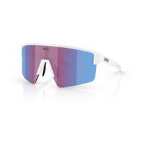 BLIZ P004 akiniai | Nano Optics - Nordic Light | Matte White - Rose Violet Mirror Blue