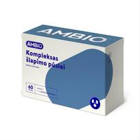 AMBIO KOMPLEKSAS ŠLAPIMO PŪSLEI, 60 kapsulių