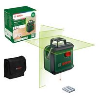 Kryžminis lazerinis nivelyras Bosch AdvancedLevel 360 0603663B06, žalia