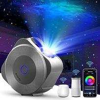 Drcowu LED žvaigždėto dangaus projektorius, Galaxy Star projektorius vaikams ir suaugusiems su App/RG Dimming/Timer/WiFi Voice Control, lempos projektorius dekoracijoms, vakarėliams, miegamiesiems, namų kinui, [Energijos klasė G]