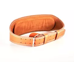 Sunkiaatlečių diržas platus AzaFit (odinis) 125cm