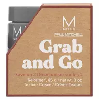 Paul Mitchell - Set of modeling pastes for a matte hair look Reformer Duo Grab & Go 2 x 85 g