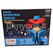 Stalo žaidimas „Super matematikos šnipas“, lietuvių kalba