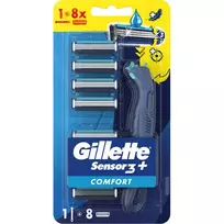 Skustuvas GILLETTE SENSOR 3+ Comfort, +8 galvutės