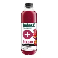 Spanguolių, marakajų, aronijų sulčių gėrimas su vitaminais HOHES C ALL-IN-ONE RELOAD, 850 ml