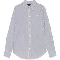 Marškiniai ilgomis rankovėmis moterims, Juoda, Long sleeve button front shirt
