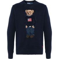 Megztinis vyrams, Mėlyna, Long sleeve pullover