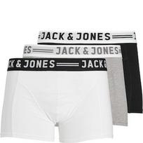 Ilginti apatiniai vyrams, Pilka, SENSE TRUNKS 3-PACK NOOS