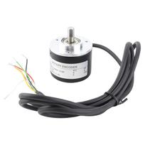 Rotacinis inkrementinis kodavimo įrenginys 2 fazių 50 mm išorinio skersmens kodavimo įrenginys drenažo apžiūrai DC5–24V 360P R