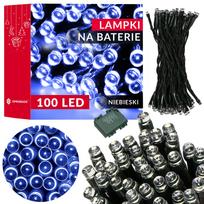 Baterinės LED lemputės, 100 diodų, laikmatis, 10,5 m