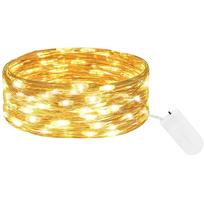 LED girlianda su šilta balta šviesa