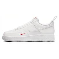 Nike Air Force 1 Low '07 Se Balti Raudoni Mini Swoosh Sportbačiai FZ7187-100 45.5 white