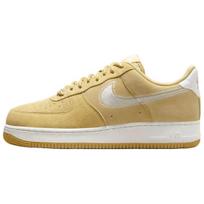 Nike Air Force 1 Low '07 LV8 Buff Gold Sail Siuvinėtas Swoosh Kėdainiai HJ4465-700 40.5 šviesiai geltonos spalvos