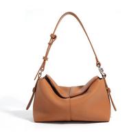 Moteriška natūralios odos karvės odos rankinė per petį po pažastimi - Universali rankinė kasdieniam nešiojimui ir crossbody stiliaus