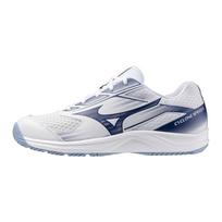 Mizuno Cyclone Speed 5 White Bellwether Blue Unisex Sneakers Bel-Air-Blue V1GA258011 36