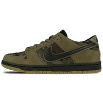 Nike Zoom Sb Dunk Low Pro 'Alyvuogių žalia kamufliažinė' sportbačiai laisvalaikio 854866-209 36 brown