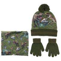 Kepurės, šaliko ir pirštinių komplektas berniukams Jurassic Park S0737893, Universalus