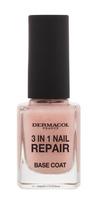 Nagų lakas Dermacol 3 in 1 Nail Repair Repair Nail Polish, 11 ml
