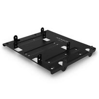 AXAGON RHD-435 mounting frame for 4x 2.5″/2x 2.5″ + 1x 3.5″ in 5.25″ slot – juodos spalvos
