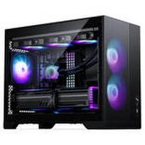 Phanteks XT M3 PC Case, Mini Case, mATX, RGB, Tempered Glass – including 3x 120mm Fans, Black