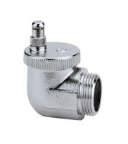 Caleffi AERCAL automatinis oro išleidiklis / difuzorius 1″ – dešininis, kampinis