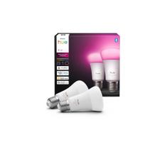 Komplektas: 2 vnt. dimeriuojamos Philips Hue WACA LED lemputės E27/6W/230V 1000-20000K