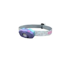 Ledlenser KIDLED2 RAINBOW-LED reguliuojamas vaikiškas LED galvos žibintas 1xAAA IPX4 40 lm 20 val. violetinė