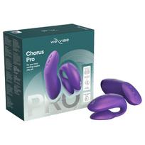 We-Vibe Chorus Pro - poromis skirtas vibratorius su programėle ir nuotolinio valdymo pulteliu (violetinis)