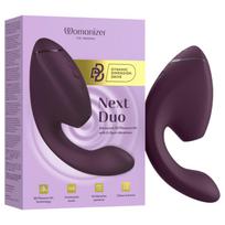 Womanizer Next Duo - 2 in 1 G taško vibratorius (violetinis)