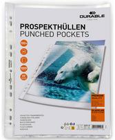 Įmautės DURABLE Premium, A4, 80 µm, skaidrios, 100 vnt.