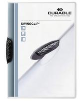 Aplankas su spaustuku DURABLE Swingclip, A4, juodas