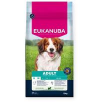 EUKANUBA Adult Small/Medium Rich in lamb  and  rice - sausas maistas šunims - 12kg