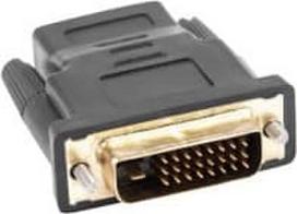 Lanberg AD-0010-BK cable gender changer HDMI DVI-D Black
