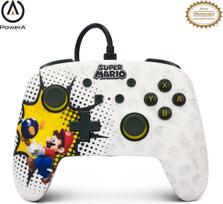Powera Enhanced Wired Controller for Nintendo Switch - Bob-omb Blast