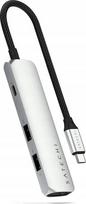 Satechi ST-P4SS sąsajos keliatorius USB Type-C 10000Mbit/s Sidabrinis, Satechi ST-P4SS interface hub USB Type-C 10000Mbit/s Silver
