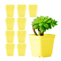 Savaime laistomas gėlių vazonas - 14.5 cm - baltas - su laistymo sistema
